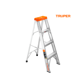 Escalera Tipo Tijera Simple Acceso de 3 Pasos Tipo II "Truper" 10435