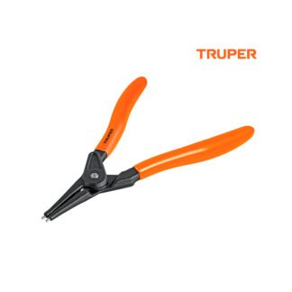 Alicate punta recta 7" para abrir anillos TRUPER