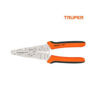 Alicate pelacables 8" 24 a 12 AWG TRUPER