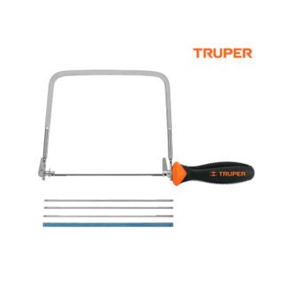 Arco calador con 5 seguetas de 6-1/2" TRUPER