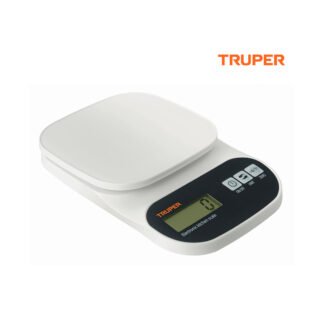 Balanza digital, plato de ABS 5 kg TRUPER
