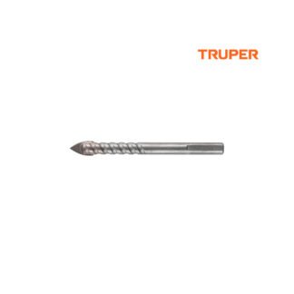 Broca para vidrio y mayólica 3/8" cuerpo de espiral TRUPER