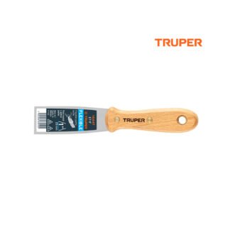 Espátula flexible 1" con mango de madera TRUPER