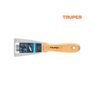 Espátula flexible 2" con mango de madera TRUPER