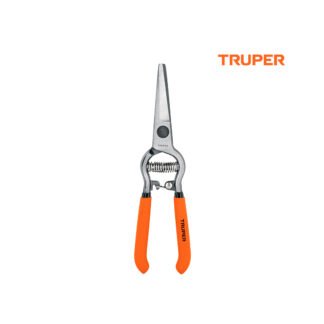 Tijera forjada para poda 8" curva, corte de uva TRUPER