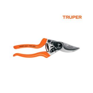 Tijera profesional para poda 8" de aluminio forjado para zurdo TRUPER