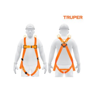 Arnés de cuerpo completo con 3 anillos TRUPER