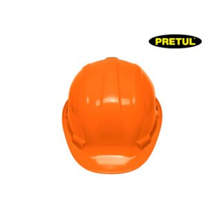 Casco de seguridad ajuste de intervalos naranja PRETUL