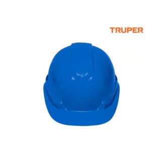 Casco de seguridad ajuste de ratchet azul TRUPER