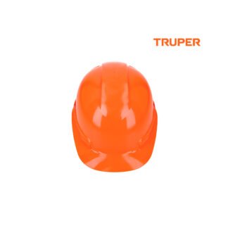 Casco de seguridad ajuste de ratchet naranja TRUPER