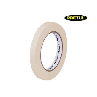 Cinta masking tape de 12 mm x 50 m para pintor PRETUL