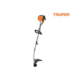 Desbrozadora a gasolina 30 cc mango tipo "D", 17" corte TRUPER