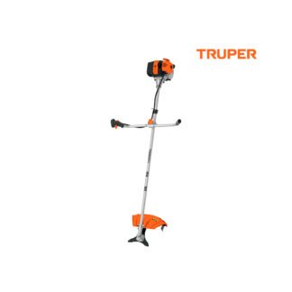 Desbrozadora a gasolina 52 cc mango tipo "bici", 18" corte TRUPER