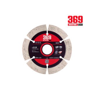 Disco diamantado de corte para concreto 4 1/2" 369 INDUSTRIAL