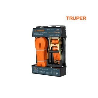 Sujetador con ratchet carga máxima 3000 kg TRUPER