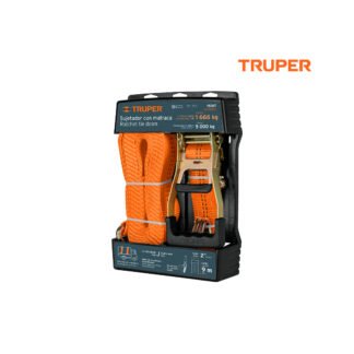 Sujetador con ratchet carga máxima 5000 kg TRUPER
