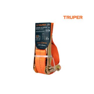 Sujetador con ratchet carga máxima 6000 kg TRUPER
