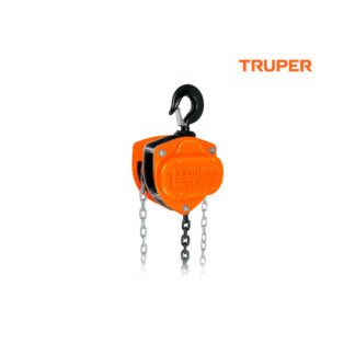 Tecle de cadena 1 1/2 toneladas TRUPER