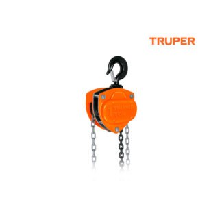 Tecle de cadena 1 tonelada TRUPER