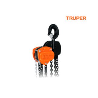 Tecle industrial de cadena 10 toneladas TRUPER