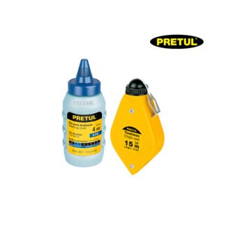 Tiralíneas plástico con gis PRETUL
