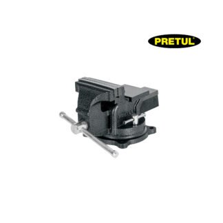 Tornillo de banco 4" de hierro gris PRETUL