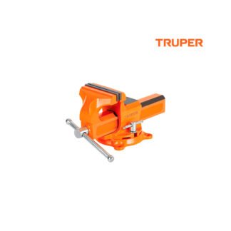 Tornillo de banco 4" tipo europeo de hierro nodular TRUPER