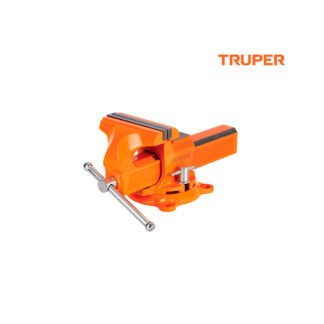 Tornillo de banco 6" tipo europeo de hierro nodular TRUPER