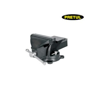 Tornillo de banco 8" de hierro gris PRETUL