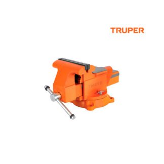 Tornillo de banco 8" industrial de hierro nodular TRUPER