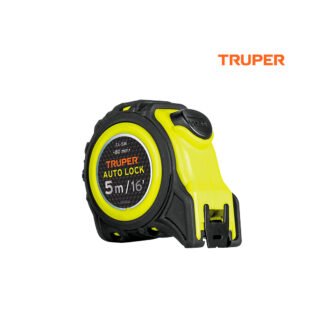 Wincha Auto-Lock 5 m resistente a impactos TRUPER