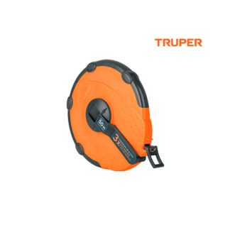 Wincha de fibra de vidrio 50 m carcasa plástica TRUPER 12640