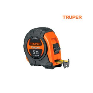 Wincha Gripper 5 m resistente a impactos TRUPER