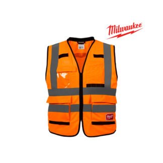 Chaleco Naranja de Alta Visibilidad AC1I2P (S/M CSA) MILWAUKEE