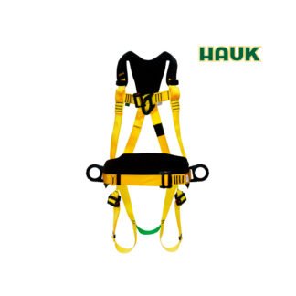 Arnés Dieléctrico con Pecho en "H" de 4 Anillas Y 4 Hebillas HAUK