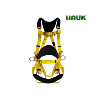 Arnés Liniero Reforzado de 6 Anillas y 7 Hebillas HAUK