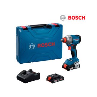 Atornillador de Percusión 2 baterías 2.0Ah + Cargador GDX 18V-285 Professional BOSCH