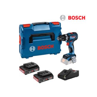 Taladro Percutor 1/2" 2 Baterías + Cargador GSB 18V-90 C Professional BOSCH